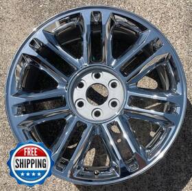 Gm 5358 Cadillac Escalade 2007-2014 Oem Factory Wheel 22 Inch Rim Chrome #b
