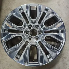 84630785 Gm 2020-2024 Gmc Sierra 1500 5943 Wheel 22 X 9 6 Y Spoke Rim Polished #3