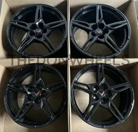 84785085 Gm 19 Inch And 20 Chevy Corvette C8 Wheels Factory Oem Rims 4