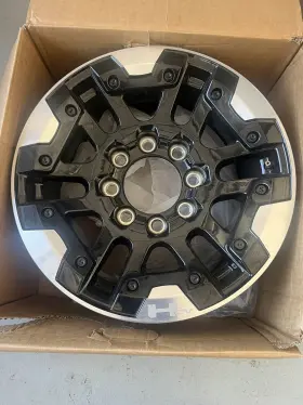 84871281 Gm 2023-2024 Hummer Ev 18 Inch Factory Oem Black Rims Set Of 4