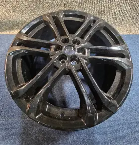 85523683 Gm Qty 1 Gloss Black Twin 6-spoke Wheel Rim 22x8.5 6x120 50mm