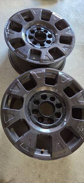 Gm 86784238 2 Carbon Fiber Edition Gmc Hummer Ev 22 Inch Factory Oem Wheels Rims