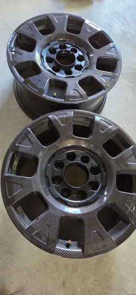 86784238 Gm 2 Carbon Fiber Edition Gmc Hummer Ev 22 Inch Factory Oem Wheels Rims