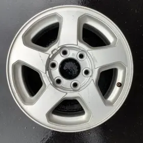 9593371 Gm 2002 - 2006 Chevy Trailblazer 16 Inch Silver Aluminum Wheel Rim Factory Oem E2