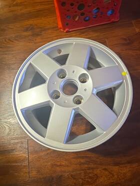 Gm 96470024 15x6 Alloy Wheel Silver Aluminum Rim 4- Lug Part #