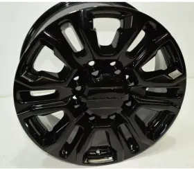 84604600 Gm General Motors 20 Inch Gmc Sierra Denali 2500 3500 Hd Factory Oem Black Wheel Rim 5957