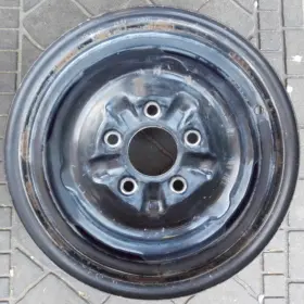 Jntf5 Gm Vintage 1965 14 Inch X 5 Factory Steel Wheel. Lug 4.75 Bp. Code Nt