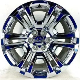2015-2020gmc Gmc 04741 Yukon Xl 1500 22x9 Wheel 6 Double Spoke Chrome Is Seu Oem