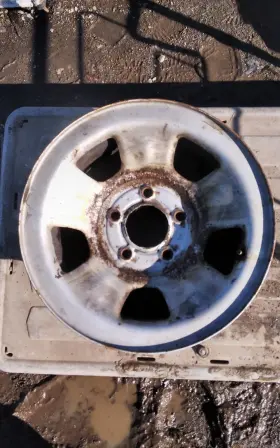 09593856 Gmc 1996 1999 2000 2003 Safari Van 15 Inch Steel Wheel Rim Painted 5 Lug