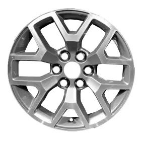 560-05692 Gmc 23245011 17x8 6 Y Spoke Refurbished Alloy Wheel Machined And Painted Charcoal