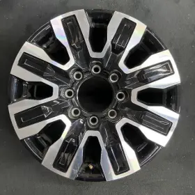 85104637 Gmc Cnc Black With Blk Insert Sierra 2500 Pickup Oem Wheel 20 Inch Original 14138b