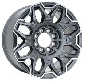 85530021 Gmc New Factory Hummer Ev 22 Inch Wheel Oem Grazen Metallic Suv Pickup