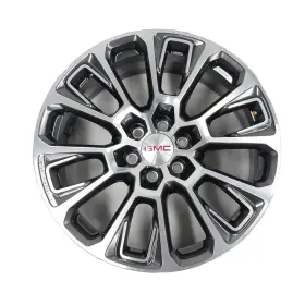 87835100 Gmc 85675606 1 Wheel Rim For Yukon Like New Oem 22x9 Mach Silv