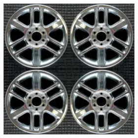 9595872 Gmc Set 2006 2007 2008 2009 Saab 9-7x Envoy Xl Oem 18 Polished Wheels Rims 5252