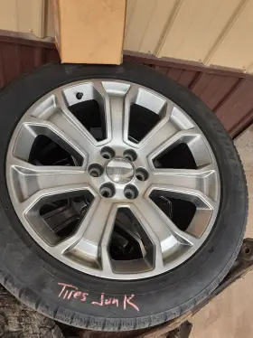 560-05665a Gmc Truck Wheel 22x9 7 Spoke Single Silver Opt Sf1 Fits 15-20 Escalade 1612575