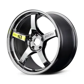 Wgcrm38erb Gram Lights For 57cr Limited 17x7.0 38 5x114.3 Rays Black Wheel