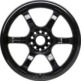 Gram Lights Wgie35a9 57dr 15x8 / 35mm 4x100 Gloss Black Wheel