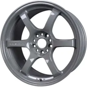 Wgiq12eag Gram Lights 57dr For 17x9.0 12 5x114.3 Glossy Gray Wheel - High Performance