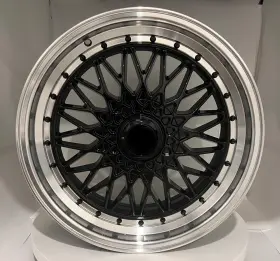 135198510blkmac15 Gwg Wheels 135 19x8.5/10 Inch Black Rims Fits Porsche Macan 2015-2018