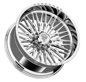 Maga4722128180p-44 Hardcore 4 New 22x12 Forged Wheels Maga -44 Polished 8x180 Chevy Gmc 2500