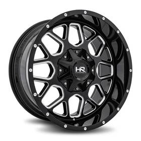 Hardrock Offroad H705-201237144gbm H705 Gunner 20x12 6x135/5.5 -44mm Black