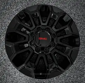 3500rep Hd2500/3500rep Fss2205 Gloss Black Denali High Country Wheels 2500/3500 22x8.5 Inch Fits 2015 Gmc Sierra