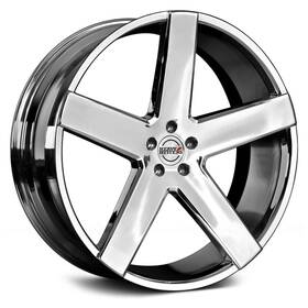 Heavy Hitters Hh15-2295oo15ltc Hh15 Wheel 22x9.5 15 5x114.3 78.1 Chrome Single Rim