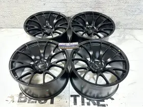 87456128 Hellcatxo Dodge Satin Black Hellcat Wheels 20x11 Inch Set Deep Concave Challenger/charger