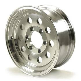 Hispec 356655 Series 03 Trailer 15x6 6x139.7 Offset Silver Machined Quantity Of 1