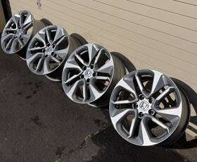 Honda 17075a Accord Silver 17 Inch Factory Wheels Rims 42700tvaab2 2018 2021 5x114.3
