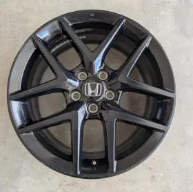 42700-t20-a71 Honda 22 Civic Sport Sedan Wheel 18x8 50 Offset Alloy 10 Spoke Gloss Black