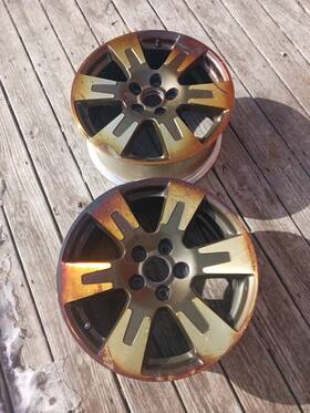 Honda 42700-t6z-ab1 Set 2 Pair 2017-2025 Ridgeline Wheels With Tpms New Takeoffs Pilot Passport