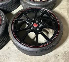 42700-tgh-a91 Honda Civic Type R Fk8 2017-2021 Oem Factory Wheel Rim And Worn Tire