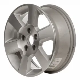 42700scva12 Honda 16x6.5 6 Spoke Used Aluminum Wheel Machined And Painted Silver 560-63986