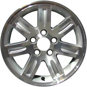 Honda 42700scva62 16x6.5 7 Spoke Used Aluminum Wheel Machined And Painted Silver 560-63893