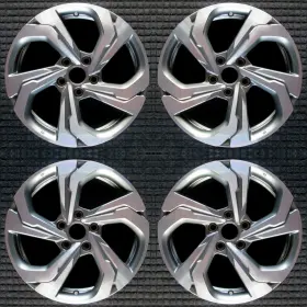 42800tvaab2 Honda Accord Machined With Charcoal Pockets 17 Inch Oem Wheel Set 2018 To 2020
