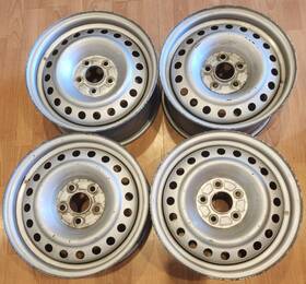 Honda 7350747 Set Of 4 16 Inch Element Factory Oem Steel Wheels Rims 16x6.5 2003-2011