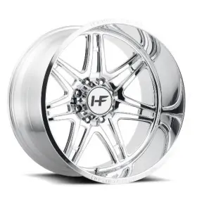 Hf05-2414818045p Hostile Forged 24x14 Hf05 Atomic Polished Wheels 8x180 -76mm Set Of 4