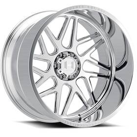 Hostile Forged Hf108-2212655047pl 22x12 Hf108 Sprocket Polished Left Wheel 6x5.5 -44mm