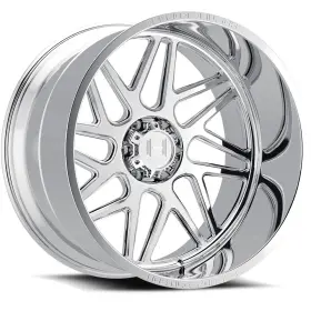 Hf108-2212655047pl Hostile Forged 22x12 Hf108 Sprocket Polished Left Wheel 6x5.5 -44mm