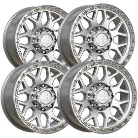 Hostile H601-1890817055m Set Of 4 H601 Rapture 18x9 8x170 12mm Machined Wheels Rims 18 Inch