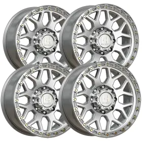 H601-1890817055m Hostile Set Of 4 H601 Rapture 18x9 8x170 12mm Machined Wheels Rims 18 Inch