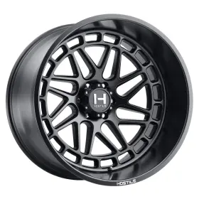 H122-2414655045bb Hostile Wheels 24x14 Reaper H122 Satin Black Wheel 6x5.5 Bolt Pattern -76mm Offset H122-2414655045bb Hostile Wheels 24x14 Reaper H122 Satin Black Wheel 6x5.5 Bolt Pattern -76mm Offset