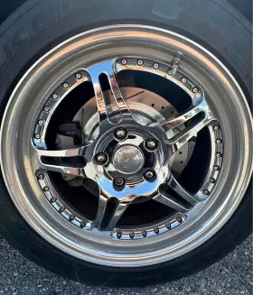 5t20p498020 Hre Wheels 547 Rims Tires Set 17x9.5 18x10.5 5x120 5x4.75 Corvette Staggered
