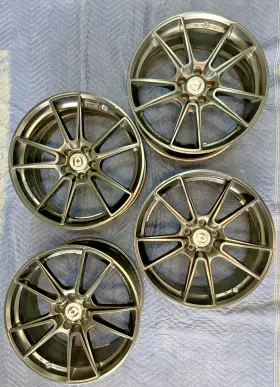 Ff04 Hre Wheels 19x9 35 19x9.5 45 Forged 5x120 Amg E63 Tesla Bmw Acura Camaro