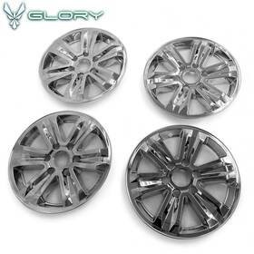 Hyper Glory 7965p-c Fits 2015-2020 Ford F-150 F150 17 Inch Auto Wheel Covers Hubcaps Rim Chrome Abs 4pcs