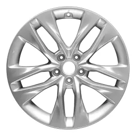 70842 Hyundai 196743074238 Reconditioned Oem Rear Aluminum Wheel 19x8.5 Fits 2013-2016 Genesis Coupe