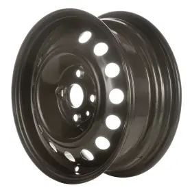 Hyundai 196743155845 Refurbished 14x5.5 Painted Black Wheel Fits 2006-2017 Accent Hatchback