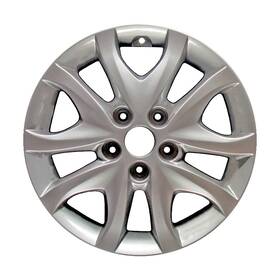 Hyundai 529102l260 16x6 10 Spoke Refurbished Aluminum Wheel Painted Medium Metallic Gray 560-70777