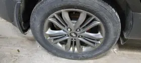 529102s610 Hyundai Used Wheel Fits 2015 Tucson 17x6-1/2 Alloy 15 Spoke With Tpms Grade C